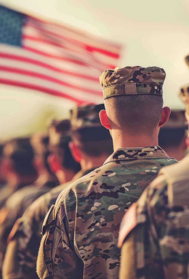Members of the U.S. military.