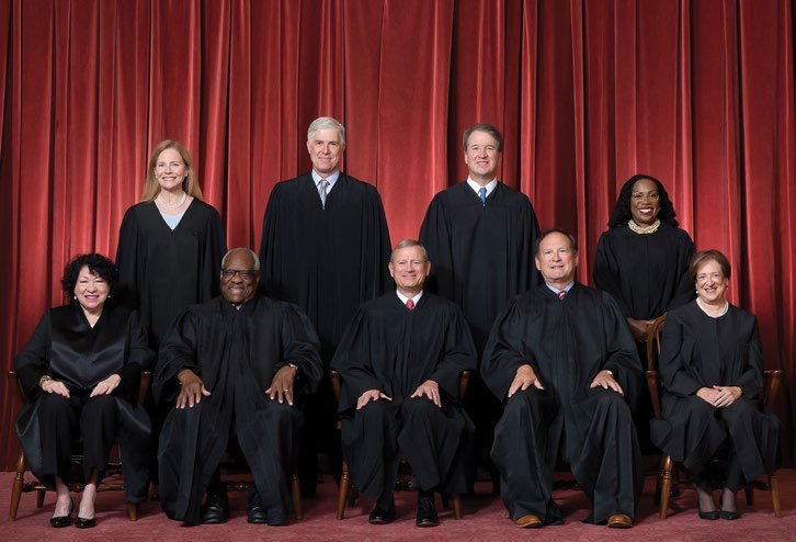 There are nine justices on the U.S. Supreme Court.