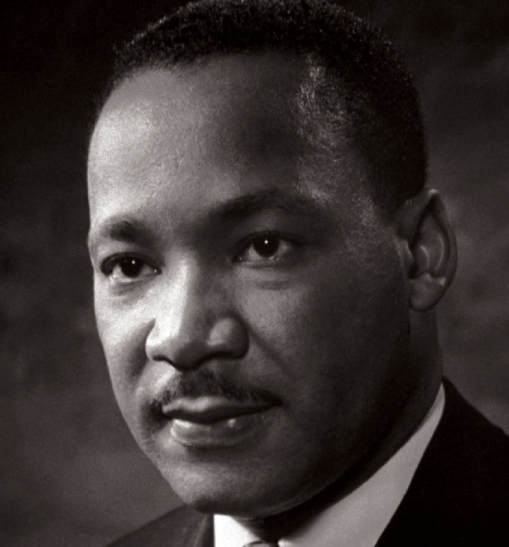 Dr. Martin Luther King, Jr., civil rights leader.