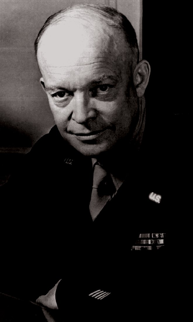 General Dwight D. Eisenhower, 1945. Courtesy of the National Archives.